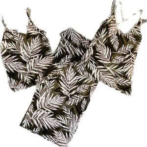 COIN1804 brushed cotton knit 3-piece set in olive fern.